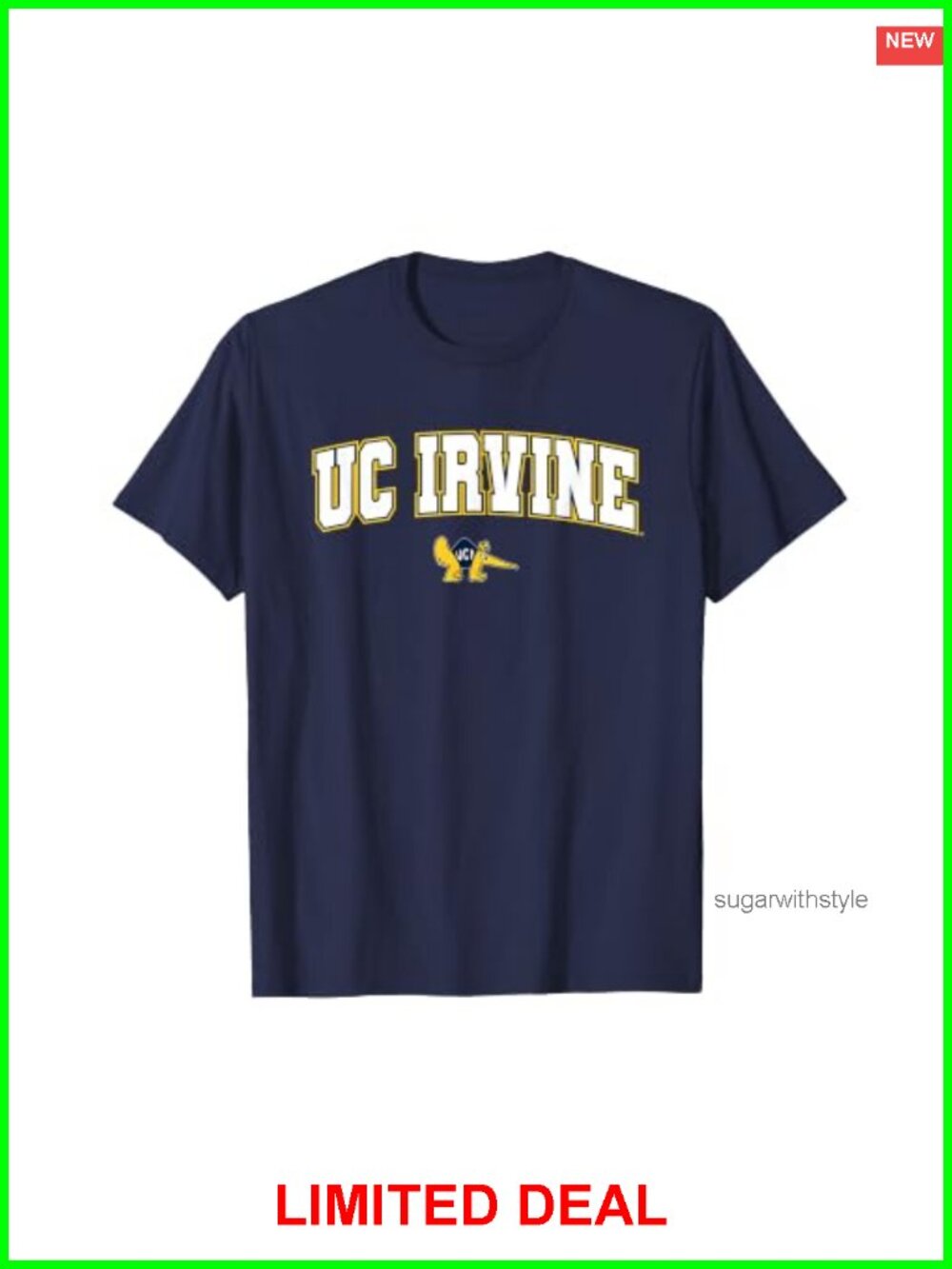 UC Irvine Anteaters Arch Logo T-Shirt College Sports Fan Gear